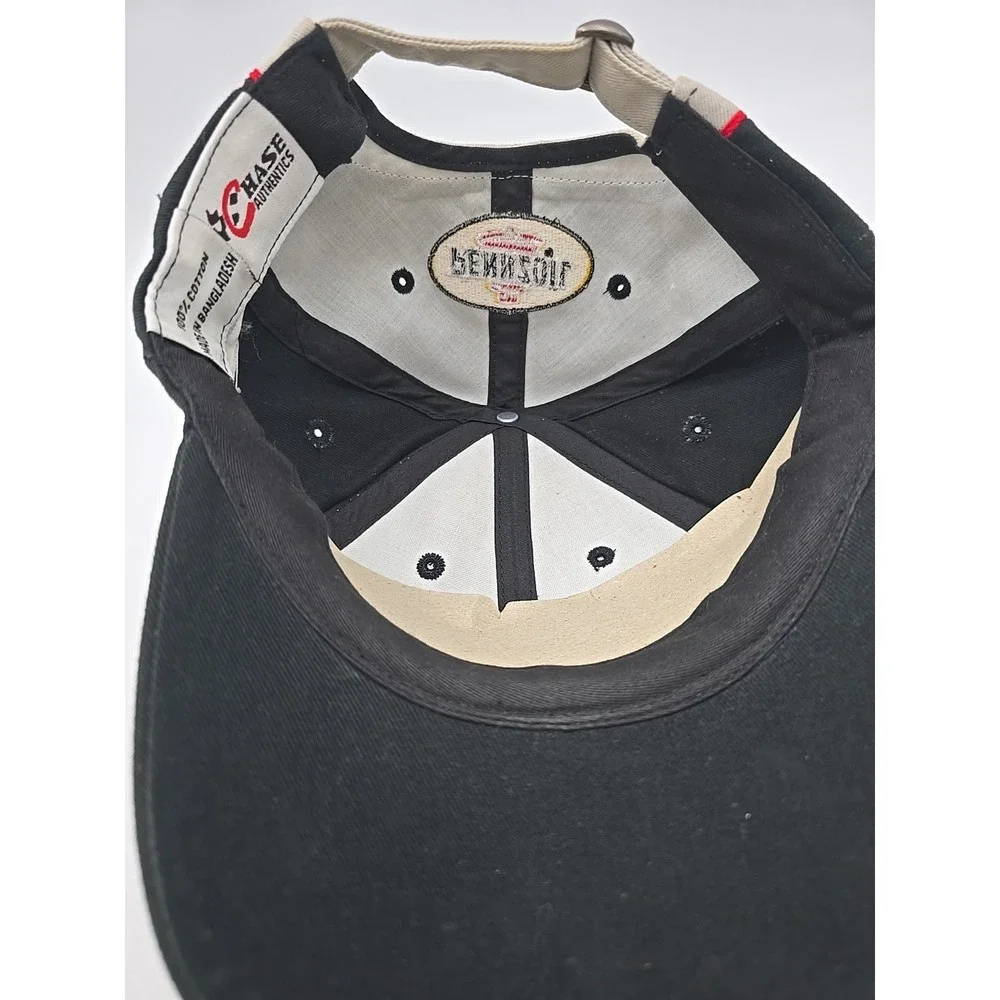 Nascar Steve Park #1 Pennzoil Racing Hat Cap Black Adjustable Strapback